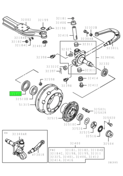 OIL SEAL,FR WHEEL HUB 1