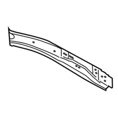 Body B Pillar Reinforcement - Left, Inner
