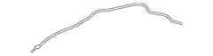 Sunroof Cover Guide Rail - Right