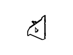 Cowl Top Panel Cover Camel - Right, Upper