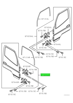 PANEL ASSY,FR DOOR,RH 1
