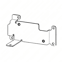 Oil Particle Filter Component Bracket - DD13 EPA07