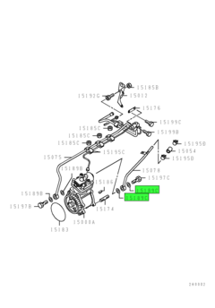 GASKET,ENG OIL LINE 1