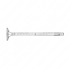 Intake Valve, J1 Code, S60 14L, DDEC IV