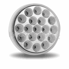 LIGHT-LED 4" DUAL RED/WHITE 19 DIODES