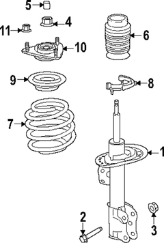 Coil Spring <br>Coil - Left, Right, Front