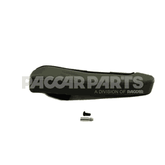 ARMREST-LH SYN LTHR MED GRAY