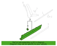 Seat Belt Lap and Shoulder Bolt Screw