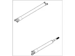 Drive Shaft Prop - Rear 6.2L