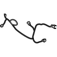 Engine Cooling Fan Motor Wiring Harness Wire - 3.0L 245/40R19 98Y, XL Tire