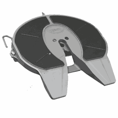 Fifth Wheel, Holland, Integrated Low-Weight Slider, 24-Inch Slider, 9.10-Inch, Left-Hand