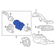 Steering Column Switch Housing