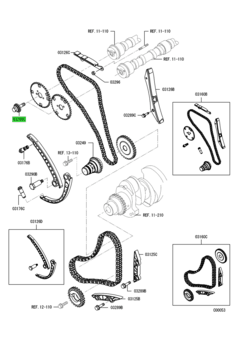 SCREW,TIMING GEAR TRAIN 1