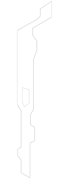 Quarter Panel Reinforcement Brace Bodyside - Left, Inner (All Extended Frame)