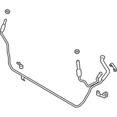 Automatic Transmission Oil Cooler Hose Tube - 2.7L (AT)