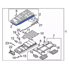 Drive Motor Battery Pack Cover Seal