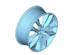 Wheel Rim 20 X 8 Polished Alum