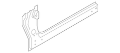 Rocker Panel Side Floor Member - Left, Front