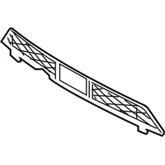 Bumper Grille - Front, Lower