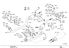 PIPE,EXHAUST,FR LH 1