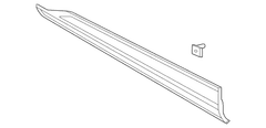 Exterior Door molding - Right, Lower