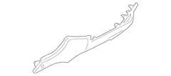 Instrument Panel Knee Bolster <br>Instrument