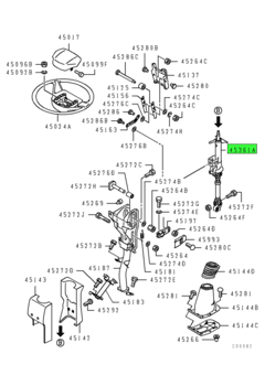 SHAFT ASSY,STEERING 2