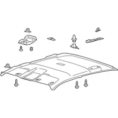 Roof Headliner (XLT)