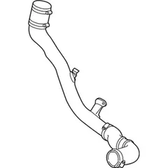 Air Connection Turbocharger Intercooler Hose - Inlet 1.6L