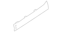 Instrument Panel Molding - Right