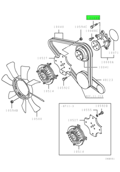 BOLT,INLET MANIFOLD,NO.1 4