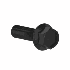 M12 x 40mm Hex Head Bolt, Grade 10.9, Phosphate Coated, Flanged