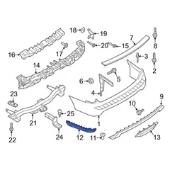 Bumper Corner Cover Extension Side Bar (Limited)