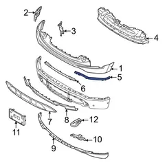 Bumper Trim Panel - Left, Front (BEV)