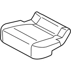 Seat Cover Cushion - Right, Rear (Phantom/Raptor)