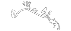 Console Wiring Harness Wire 12 Volt Accessory Power - Outlet