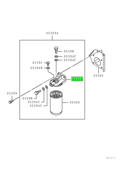 HEAD,FUEL FILTER 1