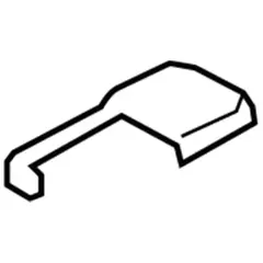 Seat Track Cover - Front
