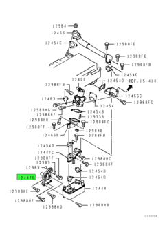 BRACKET,EGR COOLER 1