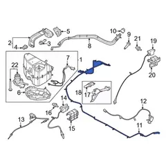 Diesel Exhaust Fluid (DEF) Feed Line Tube Emissions - 6.7L