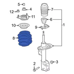Coil Spring - Right, Rear