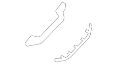Interior Grab Bar Assist Handle - Left (King Ranch)