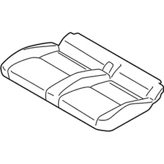 Seat Cover Cushion - Rear