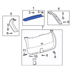 Liftgate Trim Molding