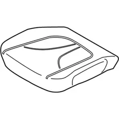 Seat Cover Cushion - Left, Front
