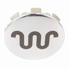 Wheel Cap Cover - Rear 20 X 8 Chrome Clad (Center Hub A)