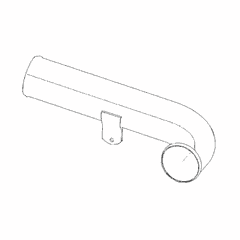 Turbo Air Cooler Tube (Non-Chrome) for S60 14L