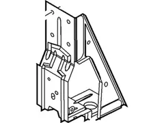 Radiator Support Bracket - Left, Front