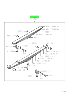 SPRING ASSY,RR SUSP,RH 2