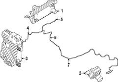 Park Assist Camera Wiring Harness System Hard top